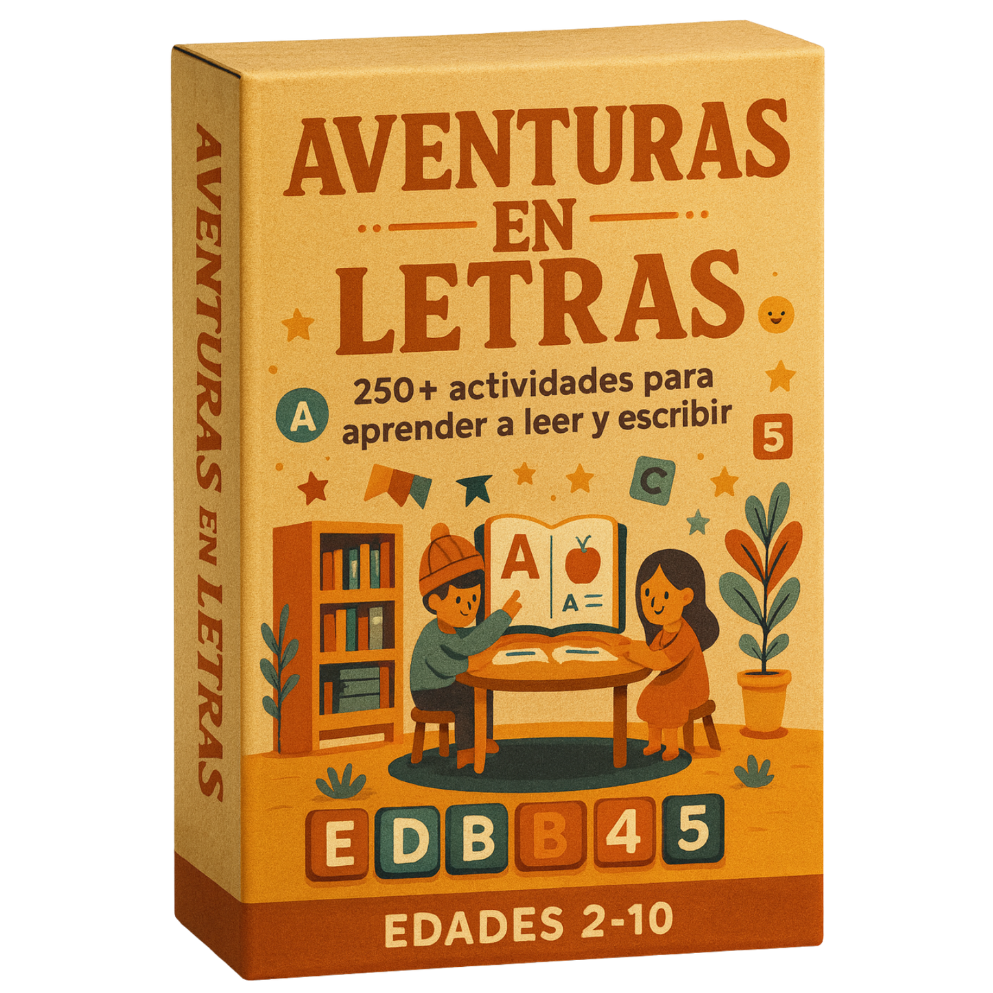 Aventuras En Letras: +250 actividades para aprender a leer y escribir jugando