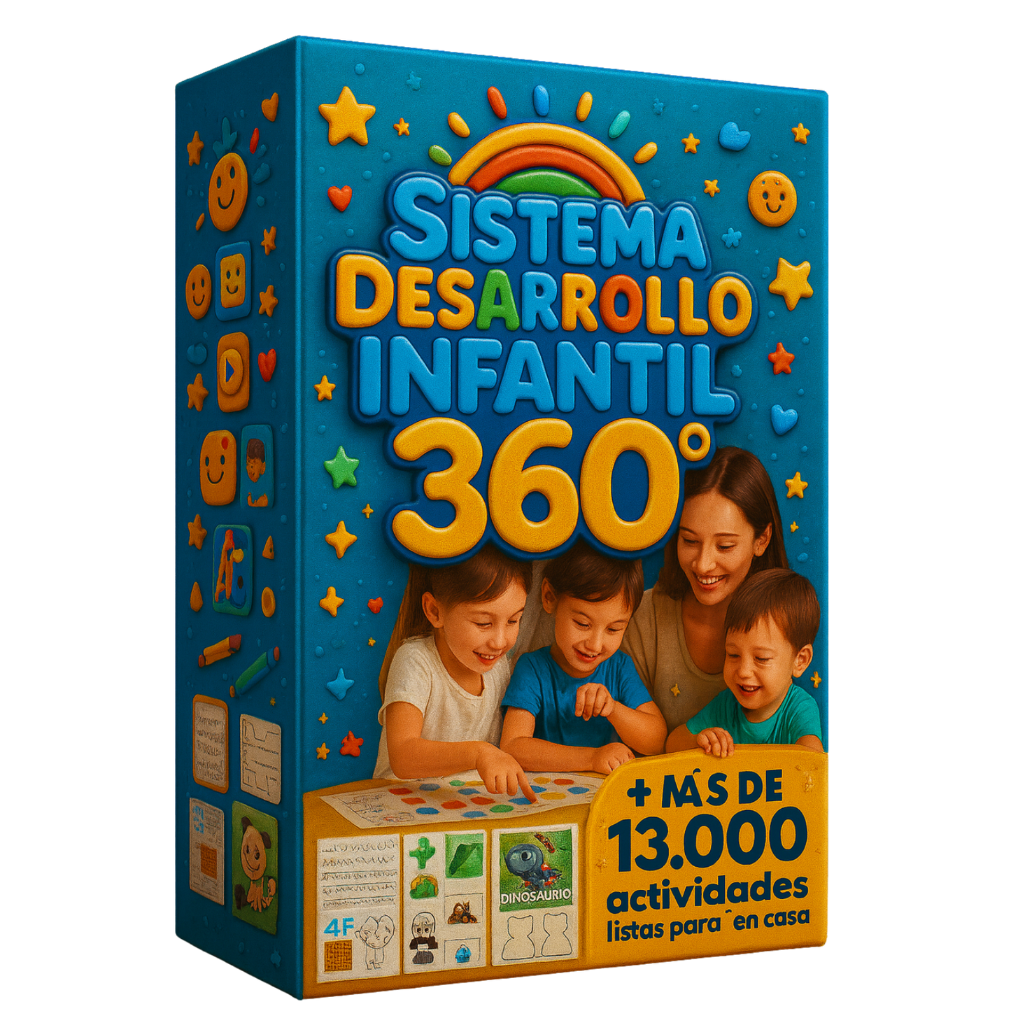 Sistema de Desarrollo Infantil 360: +13.000 Actividades listas para imprimir