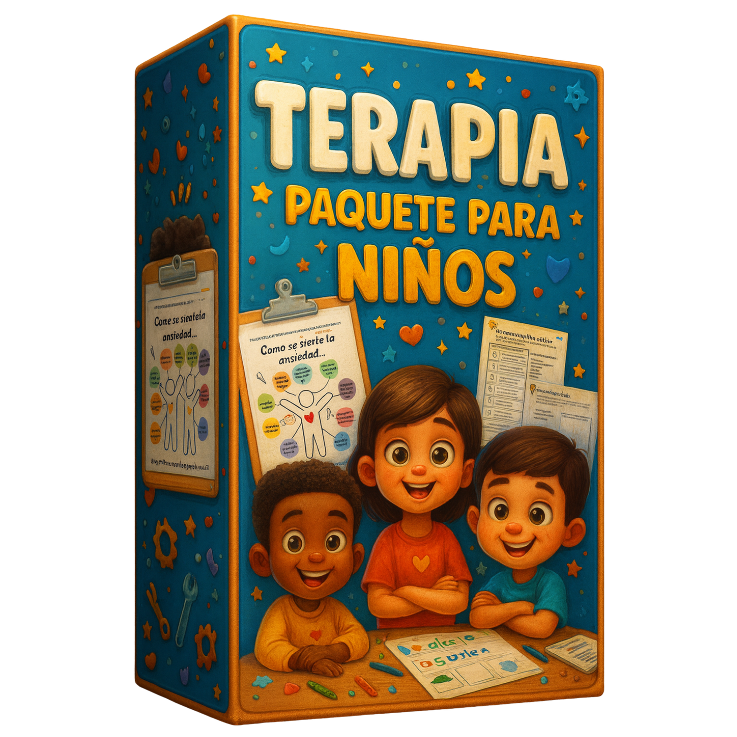 KIT DE TERAPIA PARA LOS PEQUES: Herramientas para criar con consciencia, calma y comprensión.